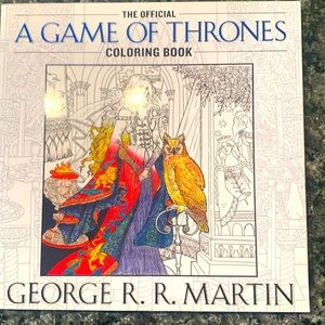 Official Game of Thrones adult colouring book NEW